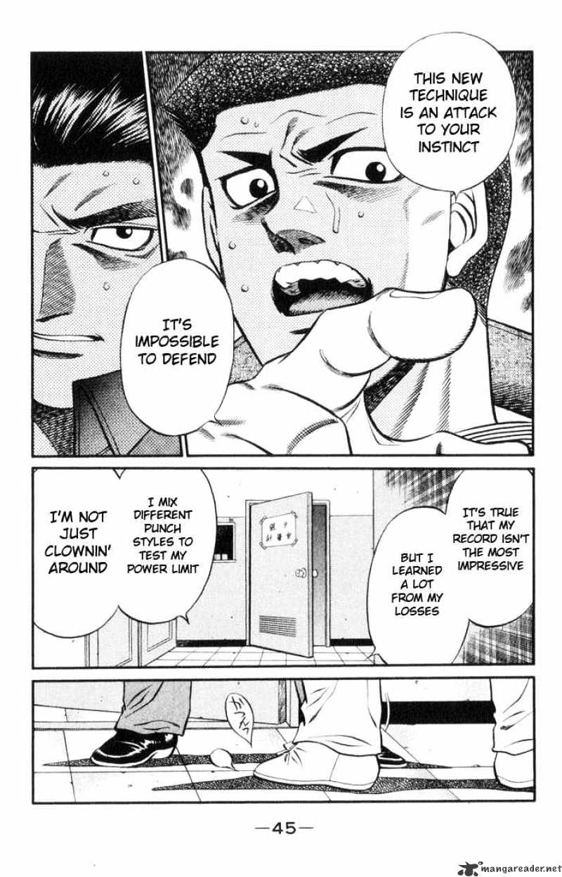 Hajime no Ippo: Fighting Spirit, Chapter 445 image 03